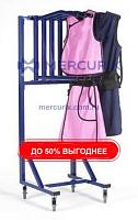 Мобильная вешалка для фартуков со свинцом